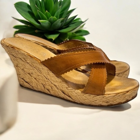 Michael Kors Vintage espadrille suede mules. Gently worn. Super vintage - Picture 7 of 17